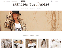 Tablet Screenshot of agenciesturquoise.com